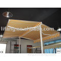 outdoor retractable free standing balcony awnings